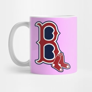 Red Softball Mug